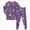 Halloween G84-Light Purple, variant on 7-8 Years Tween Girls Short Sleeve Print Shirts Tops Pants Outfits Pajama Set Girls Pj Sets For Girls