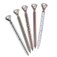 thumbnail image 2 of 5 Pcs Big Crystal Diamond Ballpoint Pen,metal Ballpoint Pen ,with 5 Ballpoint Pen Refills, 1 Black Velvet Bag, Black Ink, 2 of 5