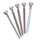 thumbnail image 2 of 5 Pcs Big Crystal Diamond Ballpoint Pen,metal Ballpoint Pen ,with 5 Ballpoint Pen Refills, 1 Black Velvet Bag, Black Ink, 2 of 5