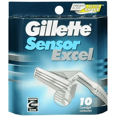 Gillette Sensor Excel Cartridges 10 Each