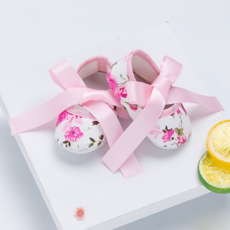 

Toyella Men s and women s baby toddler shoes printed cotton shoes soft bottom spring and autumn non-slip baby shoes Pink rose 12