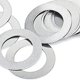 thumbnail image 3 of Junta ultrafina de acero inoxidable 304, arandela de seguridad ultrafina de metal, junta plana, arandela plana M6/M25/M40, 3 of 4