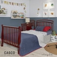 thumbnail image 4 of Dream On Me Casco 4-in-1 Mini Crib and Dressing Table Cherry, 4 of 8