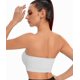 thumbnail image 4 of Sujetador bandeau sin tirantes y sin aros para mujer, sujetador tipo bralette con relleno, sujetador de tubo sin costuras con tirantes transparentes, 4 of 5