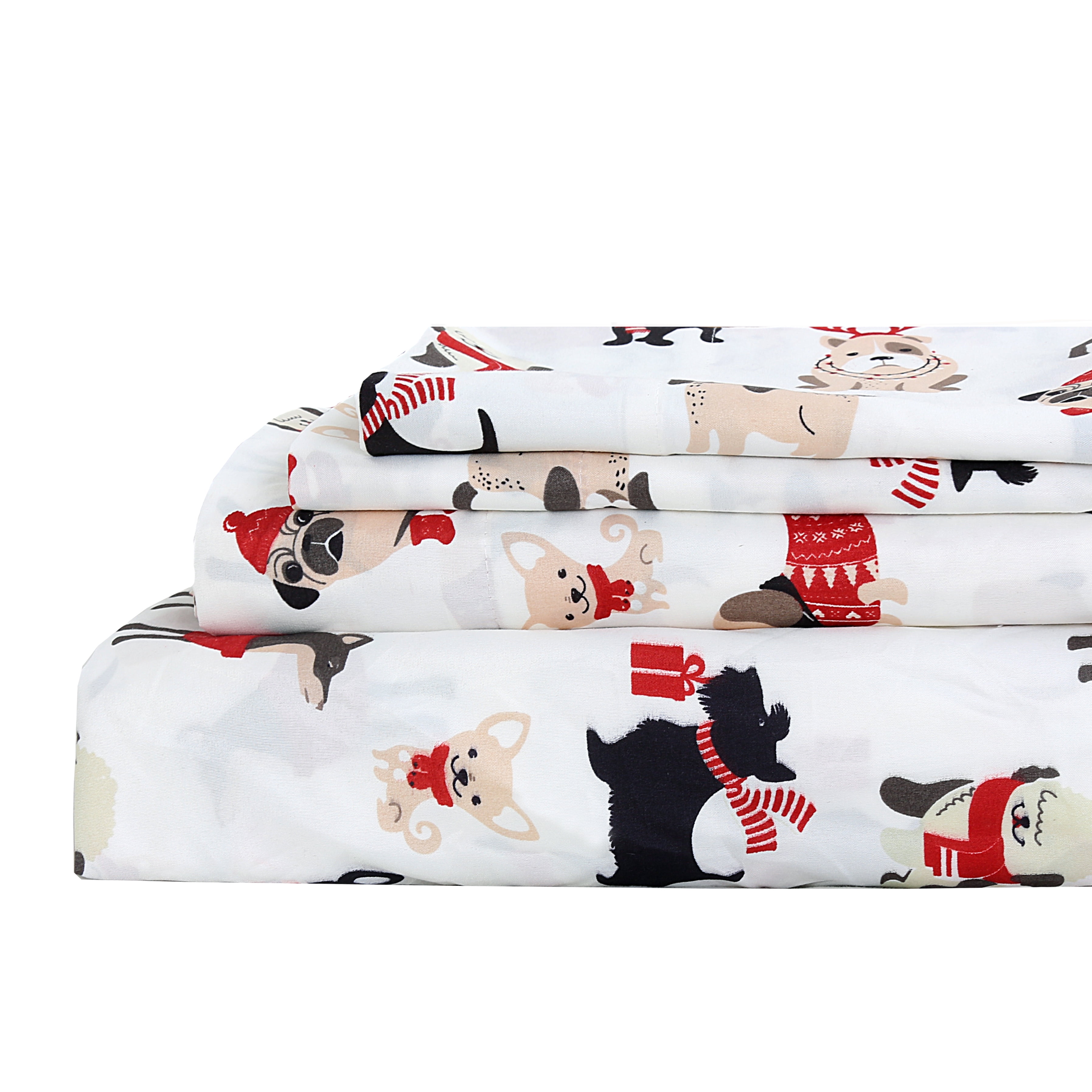 Harper Lane 4-Piece Bed Sheet Set, Twin – Machine Washable, Fade Resistant, Lightweight