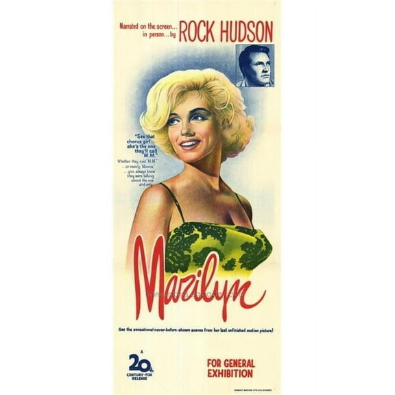 Posterazzi MOVCH3610 Marilyn Movie Poster - 27 x 40 in.