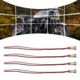 thumbnail image 5 of 4X Universal Motorcycle Mini Signal Rear Tail License Plate Amber LED Light Bulb, 5 of 7