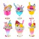 thumbnail image 5 of juguetes ,Favores de la fiesta del premio de los juguetes DIY,Copas de Cake Slime masilla decorativa Juguetes,Slime Making Party Favors Estilo A BLESIY juguetes de limo, 5 of 8