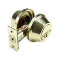 thumbnail image 3 of Toledo Double Cylinder Entry Deadbolt Polished Bronze, 3 of 3