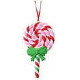 thumbnail image 2 of PRETXORVE Christmas Decorations, Christmas Ornaments, Christmas Tree Soft Hanging ornaments Small Gifts Christmas Candy Cane Colorful Hanging ornaments, 2 of 3
