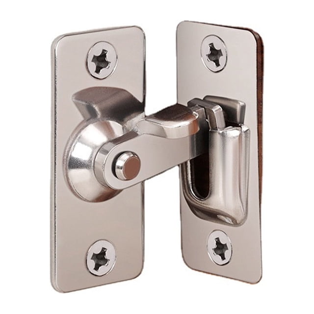 Stainless Steel 90 Right Angle Hook Lock Hook For Sliding Door Lock Hardware Household Accessories Faucet for Kitchen Kitchen Faucet Commercial with down Spray Hose And Head Rare Facet Rough