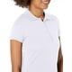 thumbnail image 3 of Playera tipo polo IZOD para uniforme junior de manga corta blanca talla XL, 3 of 4