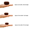 thumbnail image 5 of Beaute Galleria 3 Pieces Mini Hair Donuts Hair Bun Maker, Ballet Bun Chignon Updo for Kids or Thin Fine Hair (Medium, Small, Mini), 5 of 11