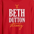 thumbnail image 2 of Yellowstone - Beth Dutton Strong - Men's Long Sleeve T-Shirt, 2 of 5