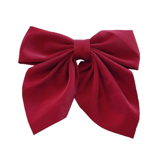 Andelaisi Vintage Bow Hair Clips Satin Bow Hair Barrettes Silk Hair Clip  Barrette Retro Bowknot Hair