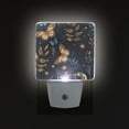 thumbnail image 3 of Herbs Butterfly Star Night Light 2 Pack LED Nightlight Plug into Wall Dusk to Dawn Sensor Soft White, 3 of 7