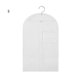 thumbnail image 3 of Inteprter Colgando ropa, ropa, traje, abrigo, funda antipolvo, bolsa de almacenamiento para el hogar, estuche organizador, armario, ropa colgante Cubiertas para muebles de jardín Blanco METRO Inteprter HA005487-01, 3 of 6