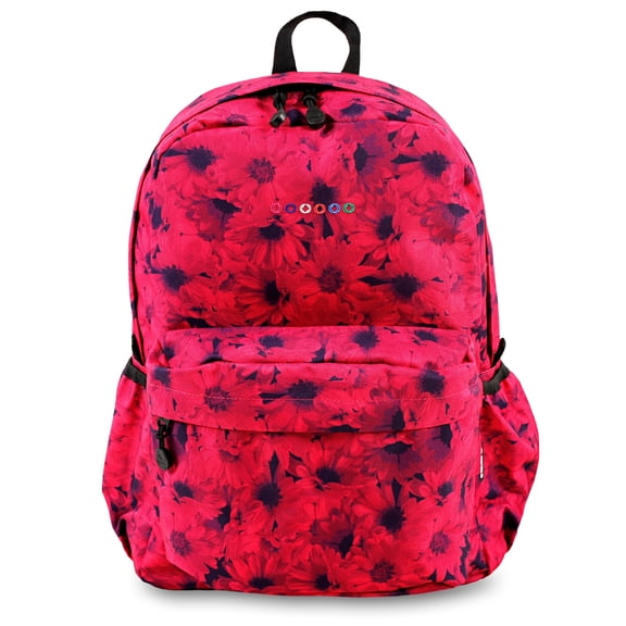 J World Girls Oz 17" Day Backpack for School and Travel, Bellis
