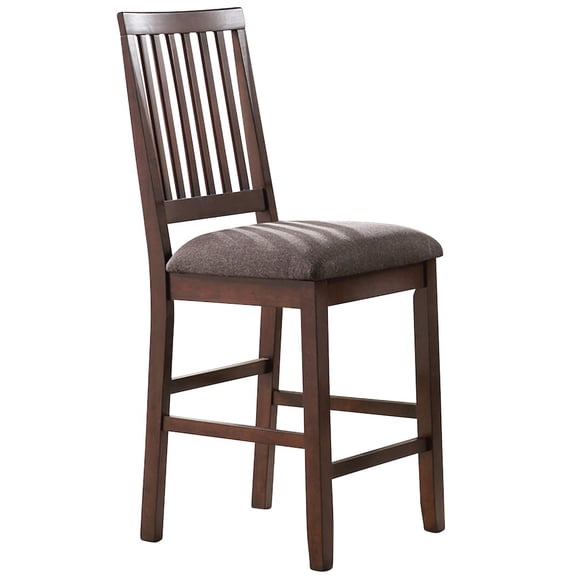 Steve Silver Yorktown 9-Piece Counter Dining Set in Brown