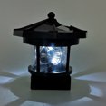 thumbnail image 2 of Lámpara giratoria de faro solar LED Sunnimix luz del faro negro, 2 of 7