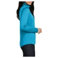 thumbnail image 3 of Womens PosiCharge Competitor 1/4-Zip Lightweight Polyester Pullover Atomic Blue X-Large, 3 of 8