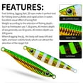 thumbnail image 7 of huanledash 14/40/80g Fishing Bait 3D Simulated Fisheye Sharp Hook Luminous Angling Metal Saltwater Glow-in-the-dark Bionic Artificial Bait Outdoor Fishing, 7 of 7