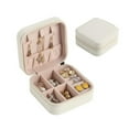 thumbnail image 2 of Harhinhe Caja de Almacenamiento de Joyas Embalaje de Regalo Pendiente Collar Anillo Organizar Accesorios para la Oficina en casa, 2 of 2