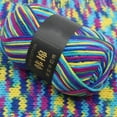 thumbnail image 4 of Anckoeil Knitting Yarn Clearance 7 Strands Colorful Hand Knitting 50g Knitting Crochet Milk Soft Baby Cotton Wool Yarn, 4 of 6