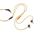 thumbnail image 4 of Symphonized ALN Premium Genuine Wood in-Ear Noise-isolating Headphones, Earbuds, Earphones with Mic (Orange Stripe), 4 of 5