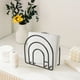 thumbnail image 4 of Modern Metal Napkin Rack, Table Napkin Rack, Kitchen Table Countertop Cocktail Rack, Indoor Outdoor Use, Foldable Portable 2-Tier Metal Frame, for Bedroom,topliu, 4 of 9
