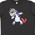 thumbnail image 4 of Inktastic Dabbing Unicorn Youth T-Shirt, 4 of 5