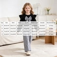 thumbnail image 4 of xaweyi Toddler Girls Bow Accent Long‑Sleeve Top & Printed Pants 2‑Piece Fashion Outfit Set for Fall Daily Casual Wear Size 4-5 Years, 4 of 8
