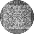 thumbnail image 1 of Ahgly Company Indoor Round Persian Gray Traditional Area Rugs, 7' Round, 1 of 1