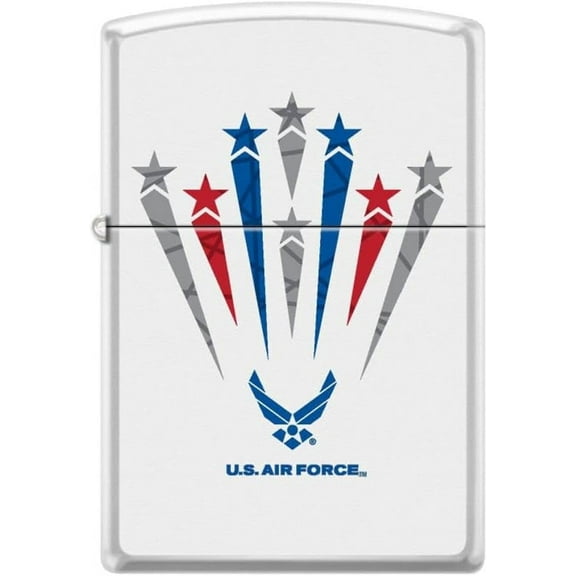 Zippo Lighter- U.S. Air Force USAF White Matte Windproof Lighter #Z5129