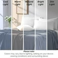 thumbnail image 5 of Southshore Fine Living, Inc. King Size Flat Sheets Only, 132" x 110" Top Sheet, Slate Blue, 5 of 6