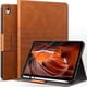 thumbnail image 1 of wonim11 auaua Case for iPad (A16) 11th Generation 11 Inch 2025, iPad 10th Generation 10.9 Inch 2022, with Pencil Holder, Auto Sleep/Wake, Adjustable Stand, PU Leather (Brown), 1 of 1