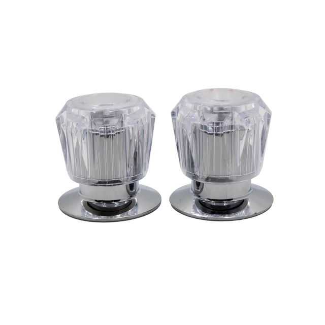 Juego De Manerales Para Regadera Con Chapeton Cromado Transparentes