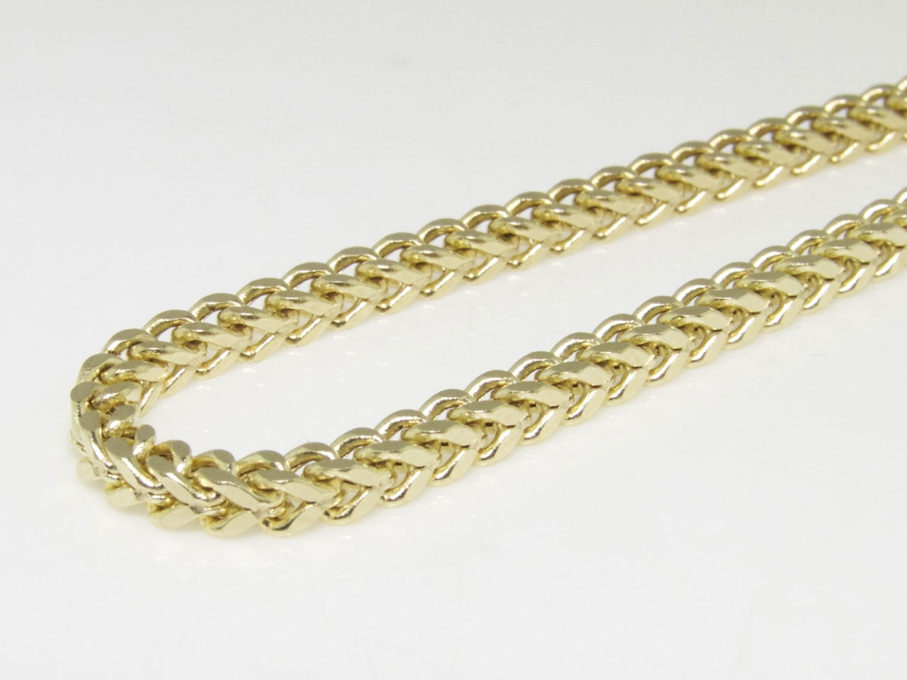 Brand New Real 14k Yellow Gold Franco 