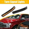 thumbnail image 3 of 2x Car LED Side Mirror Light Turn Signal Lamp Reflector For Ford F-150 2009-2014, 3 of 5