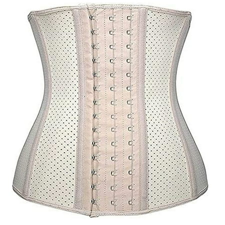 

OVTICZA Women s Tummy Control Waist Training Body Shaper Seamless Shapewear Belt Beige XS