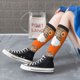 thumbnail image 5 of Fotbe Sunflower Gnomes 4 Calcetas Divertidas Estampadas para Hombre y Mujer, Calcetas de Algodón hasta la Rodilla para Caminar, Correr, Enfermería y Embarazo, 5 of 6