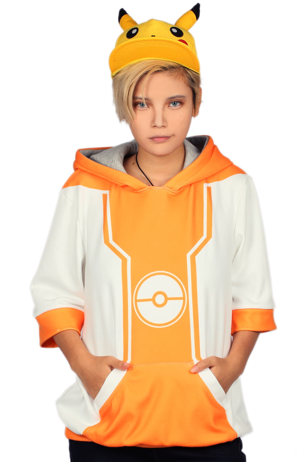 Pokemon GO All Teams Hoodie Costume XS-XXL jacket cosplay coat 