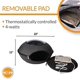 thumbnail image 3 of PET PRODUCTS Thermo Lookout Pod Indoor Heated Cat Bed for Large Cats, Heated Cat Cave, Thermal Cat Mat Hideaway for Small or Lar ShopWise Round, 3 of 7