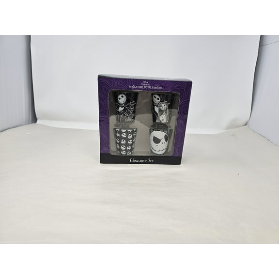 Disney The Nightmare Before Christmas 4 Set 1.5oz Shot Glasses
