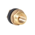 thumbnail image 3 of Joywayus-Conector de tanque de agua de latón sólido, conector de mamparo roscado con 2 anillos de goma estabilizadores, 1/2 "hembra, 3/4", macho, 3 of 5