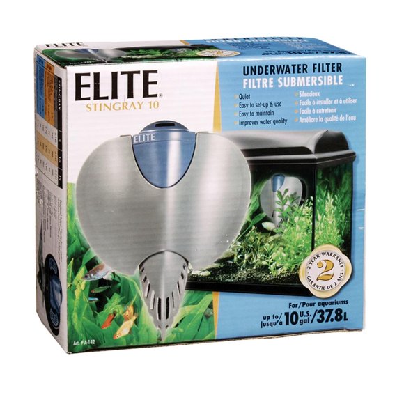 Filtro Elite Stingray 10 Hagen para Acuarios de 37.8 Lt