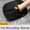 thumbnail image 5 of Pet Hair Removal Glove Reusable Anti Static Pet Fur Remover Glove for Furniture Clothes Bedding and More for Dogs and Cats Multi Surface Hair Cleaner Tool, 5 of 9