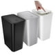 thumbnail image 1 of botes de basura pequeños Yashi 2,6 galones para baño cocina dormitorio color negro blanco gris, 1 of 5
