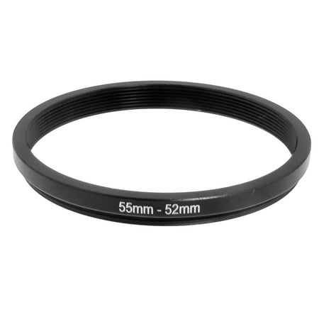 Camera Lens Filter Step - Camera Parts 55mm-52mm Lens Filter Step Down Ring Adapter Black