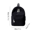 thumbnail image 3 of Boyscolos School Backpack for Unisex Large Corduroy Bookbag Lightweight Laptop Bag for Women Casual High School College Mint Green One Size, 3 of 6